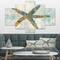 Designart - Coastal Pastel seashells III - Vintage Nautical Canvas Art